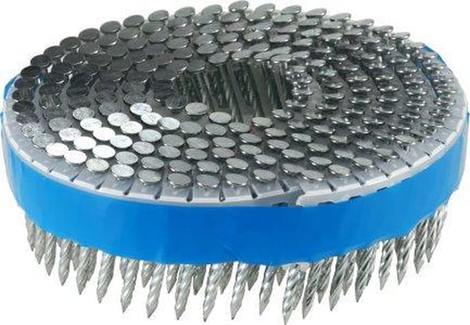 Senco SS21AGBC RVS Rolspijkers - Bolkop - Plastic gebonden - 2,1 x 50mm (200st)
