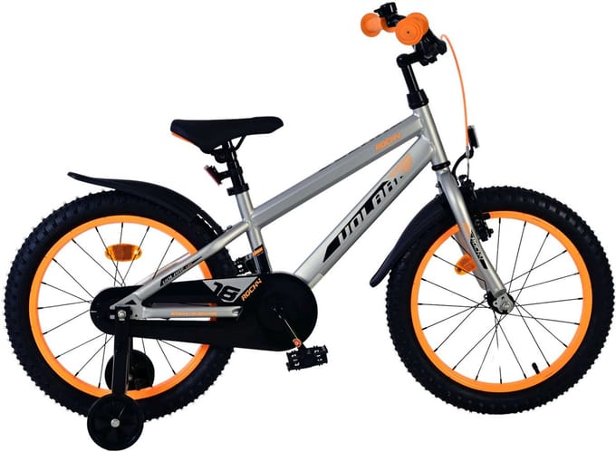 Volare Rocky Kinderfiets - Jongens - 18 inch - Grijs