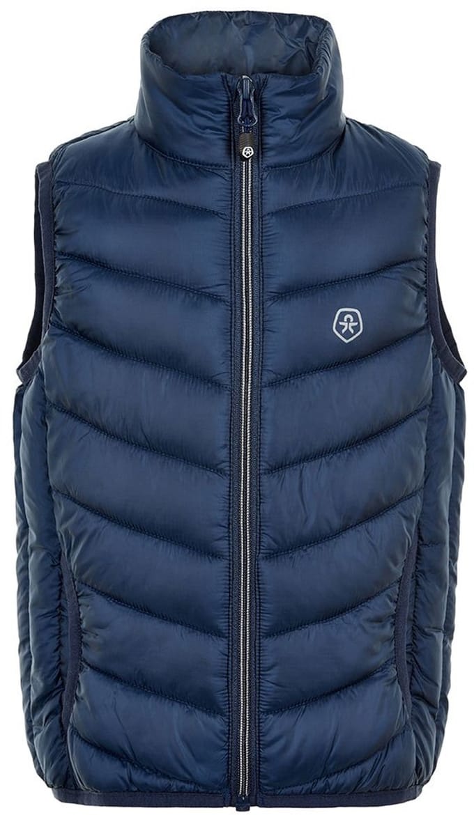 Color Kids Quilted Packable Vest Blauw 9 Months Kinderen