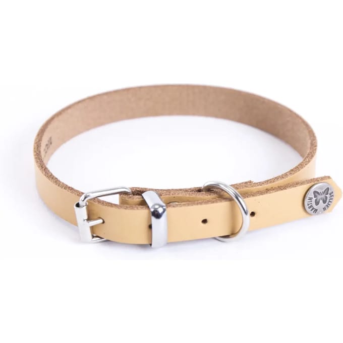 Leren halsband Martin Sellier