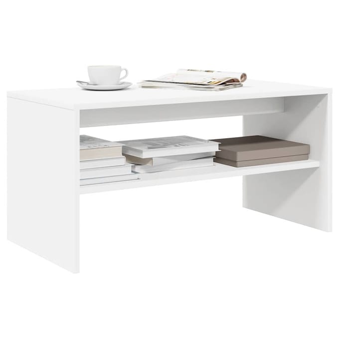 vidaXL - Tv-meubel - 60x40x40 - cm - bewerkt - hout - wit
