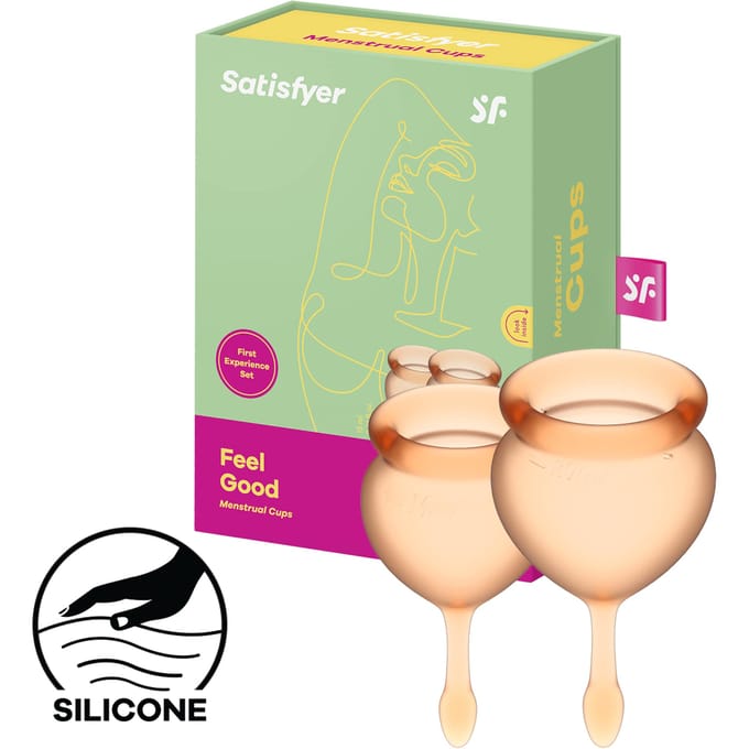 Satisfyer 'Feel Good - Menstrual Cup Set', 15 & 20 ml