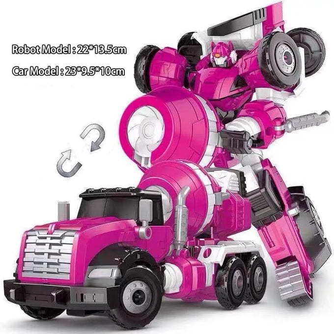 MiniForce 5 en 1 Penta X Ranger Robot de Transformation Bot PENTATRON Figurine Mini Force Déformation Combiner Figurine d'Action Jouets KO
