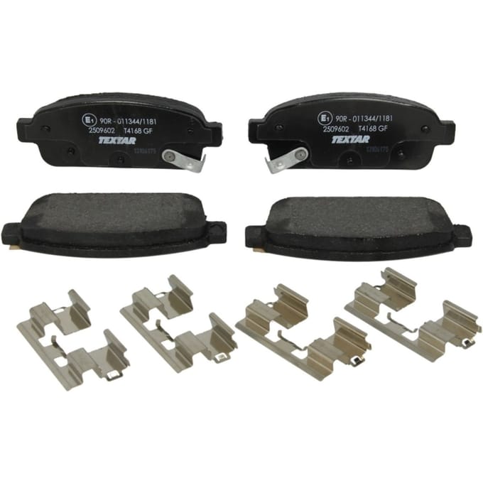 Remblokset TEXTAR 2509602, achter