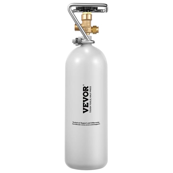 Bouteille de CO2 2 kg Cylindre en alliage avec valve DIN477 Approuvé TUV