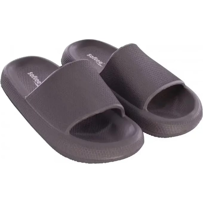 Softjim-slippers zandgrijs - 42/43