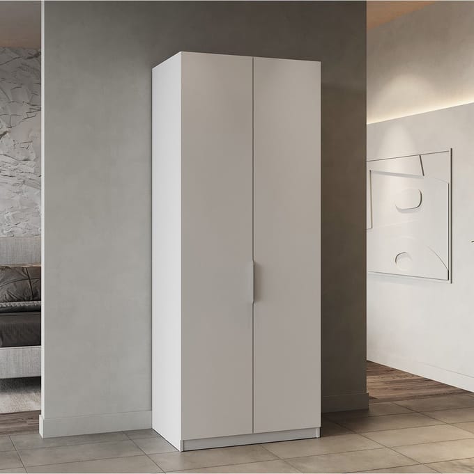 Garderobekast Spectre 80cm - mat wit