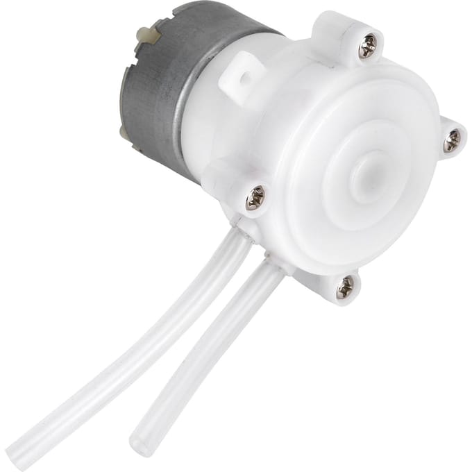 DC 6V Mini Peristaltische Doseerpomp voor Tuin Chemisch Laboratorium Biochemische Analyse white