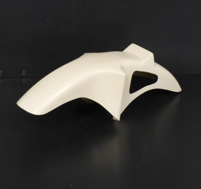 Garde boue avant pour Mobylette MBK 51 F1 polyester à peindre Neuf