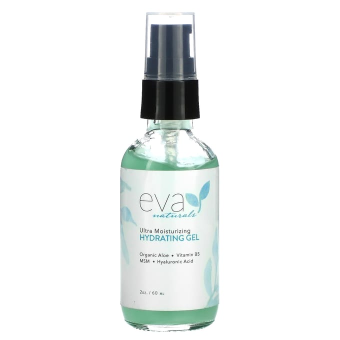Eva Naturals, Ultra Moisturizing Hydrating Gel, 2 oz (60 ml) white