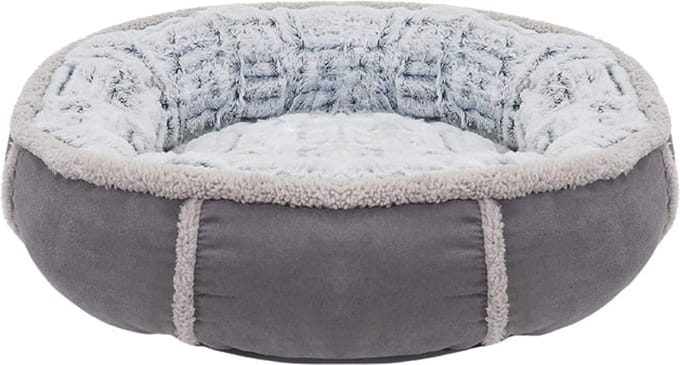 Rosewood Donut Hondenmand - Grijs - 50 x 50 cm