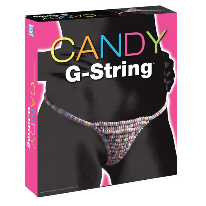 You2Toys Snoep G-string vrouw - Erotische geschenkset - Multicolor