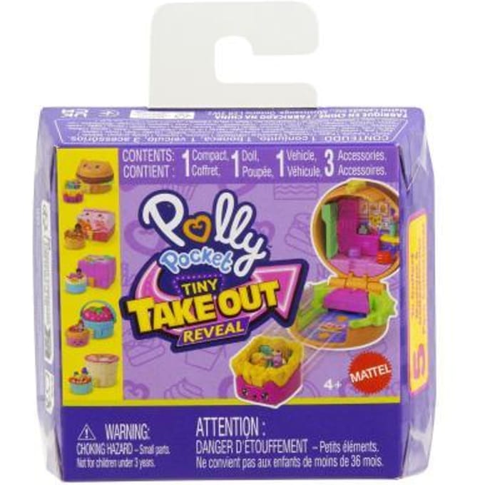 Mattel Polly Pocket verrassingsbox speelgoedfiguur multicolour.
