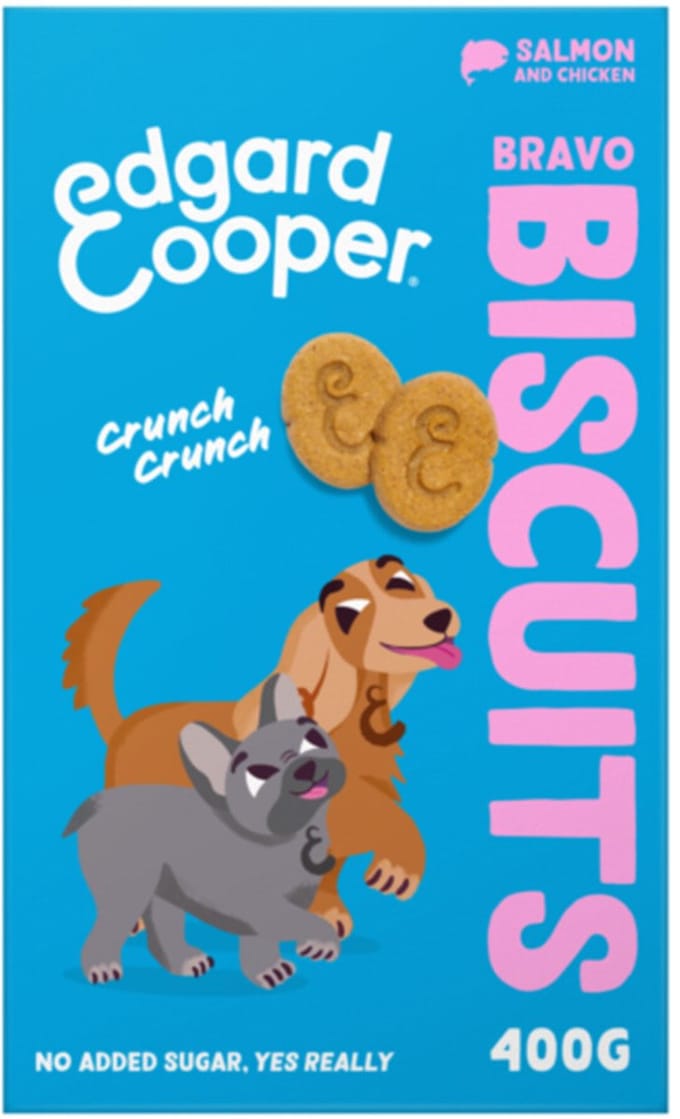 7x Edgard & Cooper Adult Biscuit Zalm & Kip 400 gr