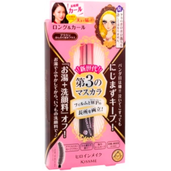 ISEHAN - Kiss Me Heroine Make Long & Curl Mascara Advanced Film - 02 Brown