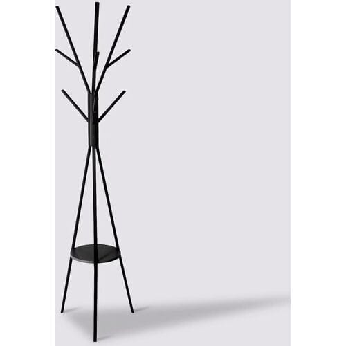 Sphera Kapstok  - 42 cm x 180 cm - Metaal/Hout - Zwart
