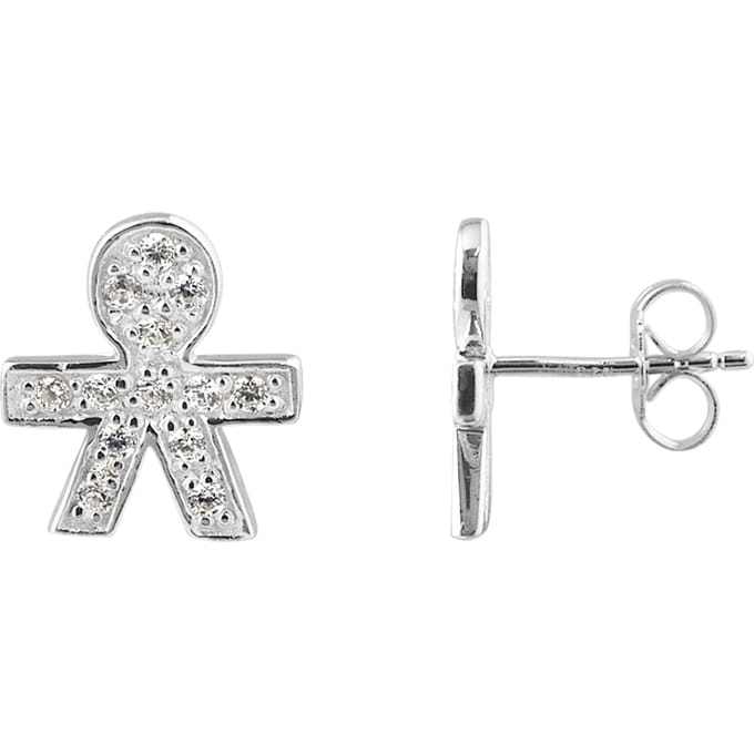 Oorbellen Gar Silver 925 - Jongen