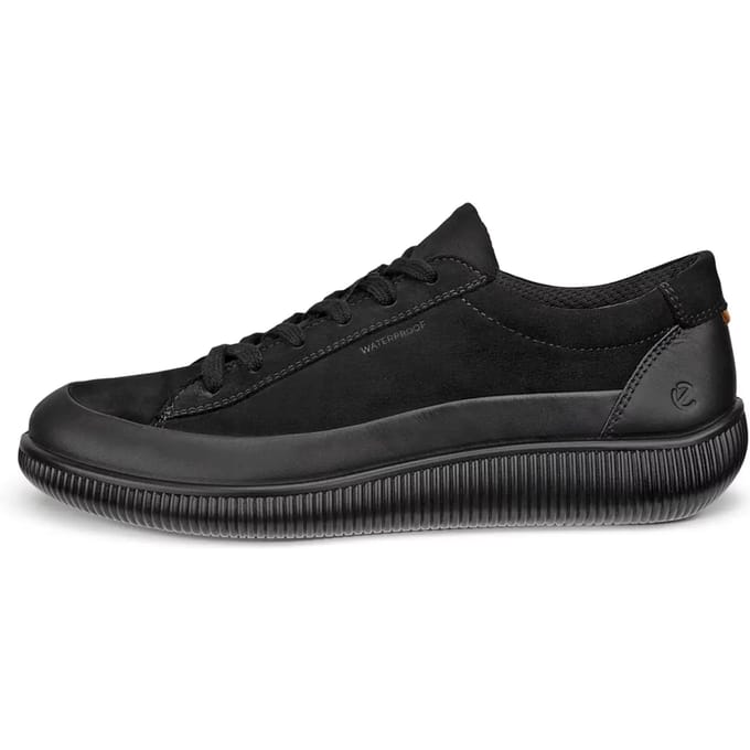 Ecco Soft Zero dames sneaker - Zwart zwart