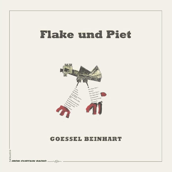 Flake Und Piet - Goessel Beinhart (LP)