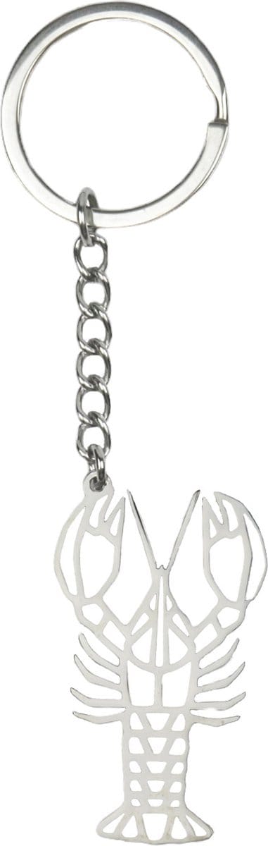 Sleutelhanger Patroon Metalen Sleutelhanger Geometrisch - Kreeft