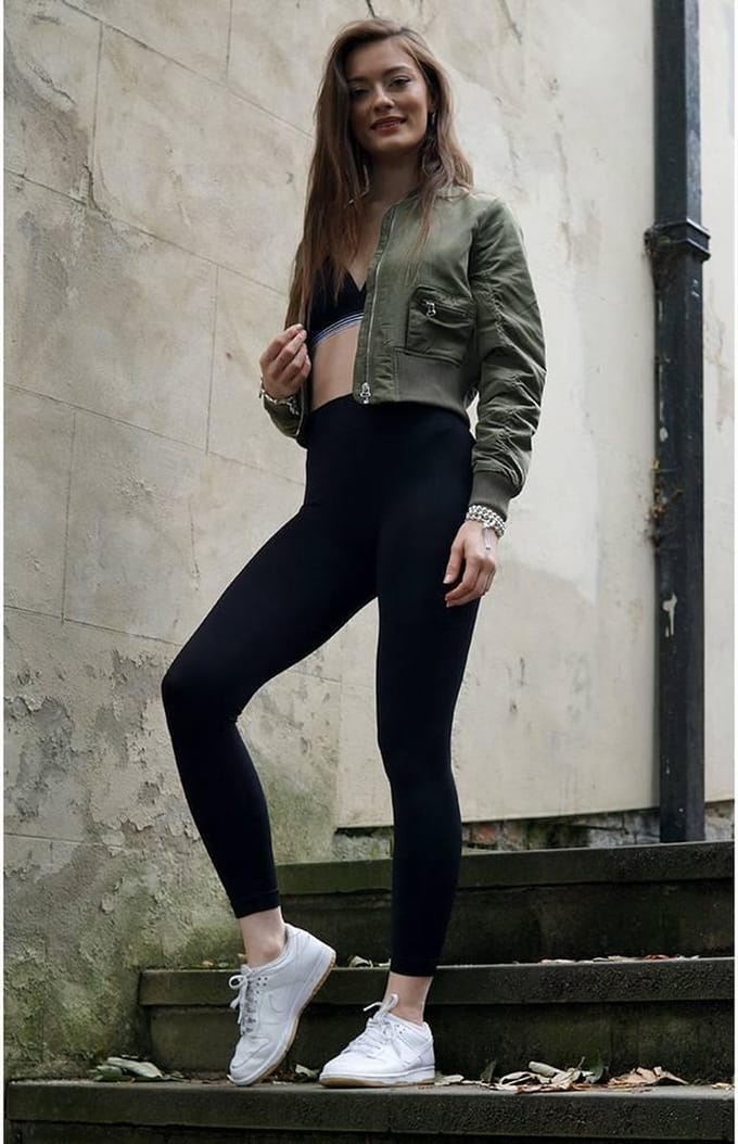 Pretty Polly Smooth Legging - Zwart - M/L