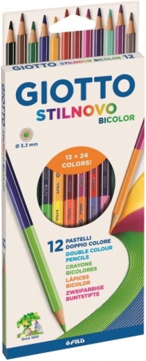 Giotto Stilnovo Bicolor 12 pcs