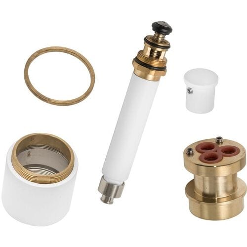 Kronenbach Lima 2.0 White UP extension for bath faucet, 3 cm 01801921KB