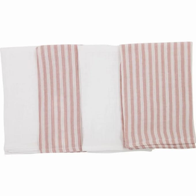 Babydoek FreeON by Bubaba Pink Stripes