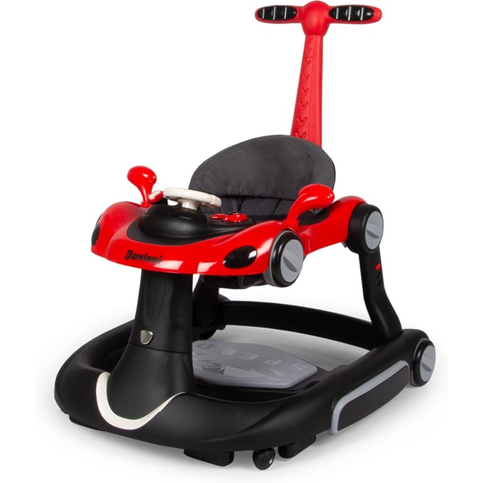 Baninni Loopstoel Mano 5-in-1 Rood