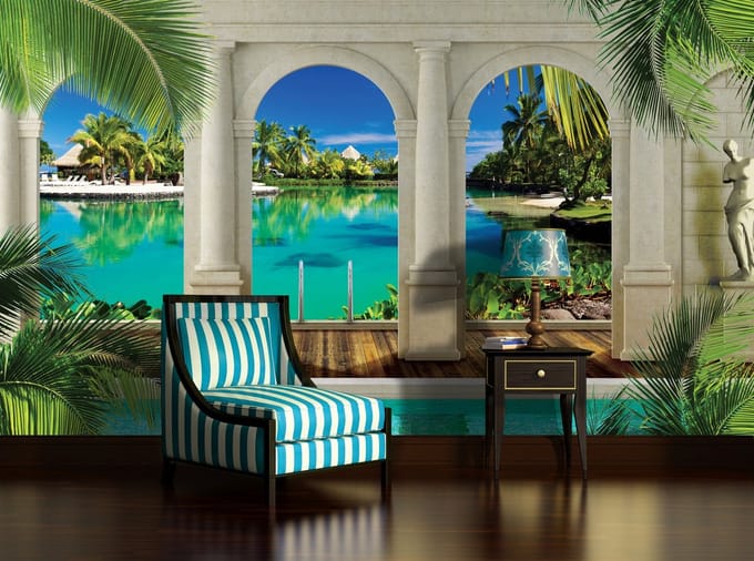 Poster | Turquoise | 104 x 70,5 cm