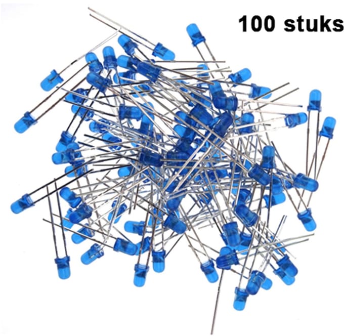 3mm LED Blauw 100 stuks LED Diodes