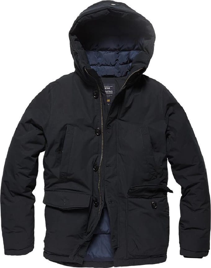 Vintage Industries Hawker Parka navy S