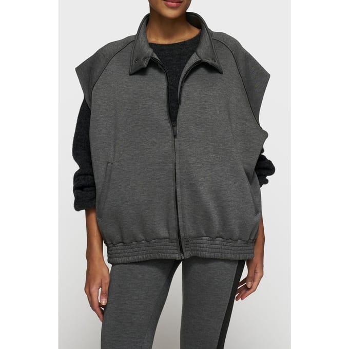 10DAYS Oversized Vest Scuba Antra Melee Größe: M | Gilets Outlet | Damen