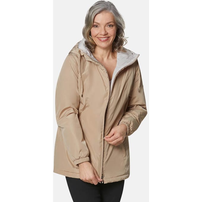 Jack met capuchon - beige - Gr. 23 van Goldner Fashion