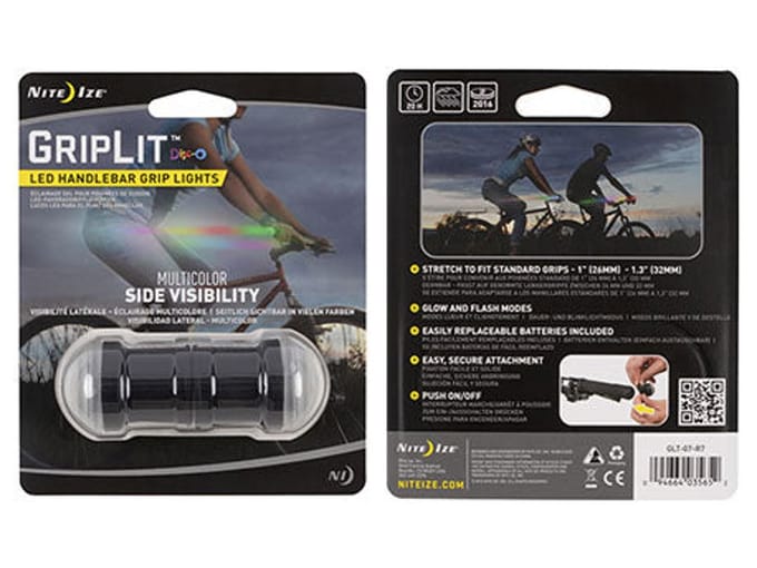 Nite Ize GripLit HANDLEBAR DISCO LED (2pack) GLT-07-R7 Fietslicht Fietslamp