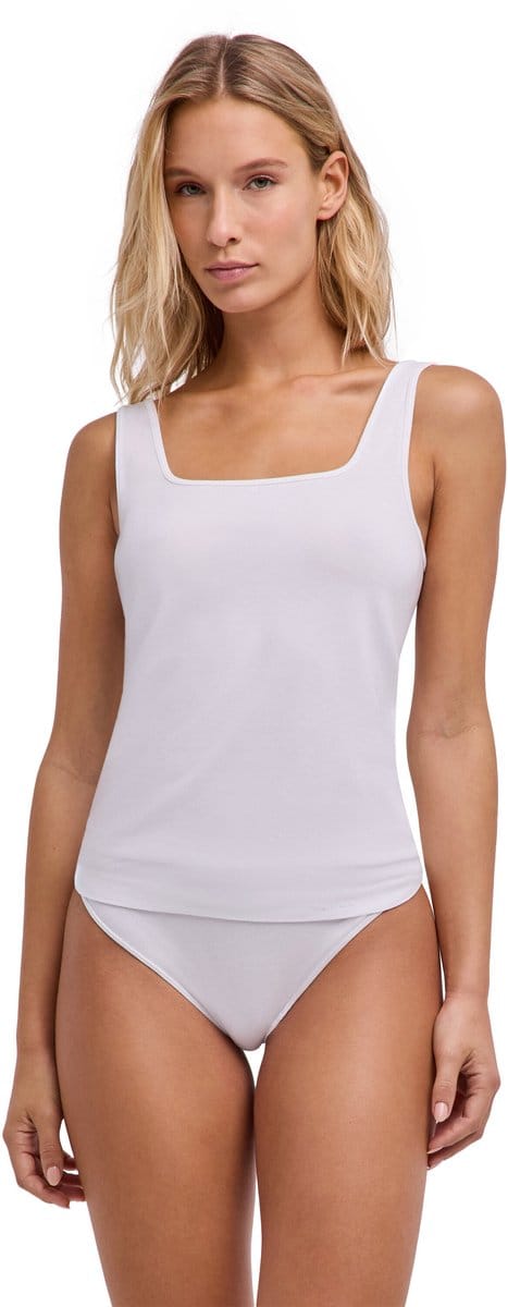 FALKE Daily Seamless naadloos modal top van onderlaag dames wit - maat L
