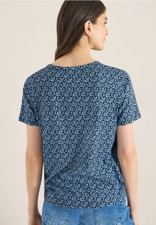 Eenvoudig T-shirt met minimalistische print