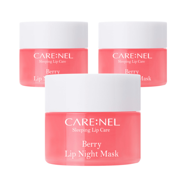 [Promotie] CARE:NEL - Berry Lip Night Mask Set - 5g*3elk