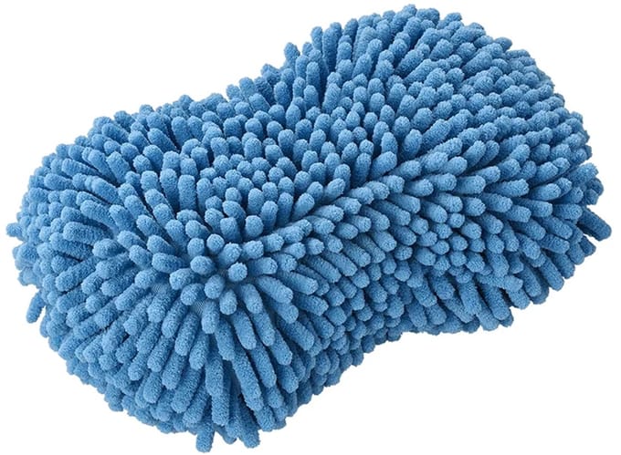ProPlus Spons Chenille - Microvezel - Autospons - Caravan en Camper Sponzen - Krasvrij - Blauw