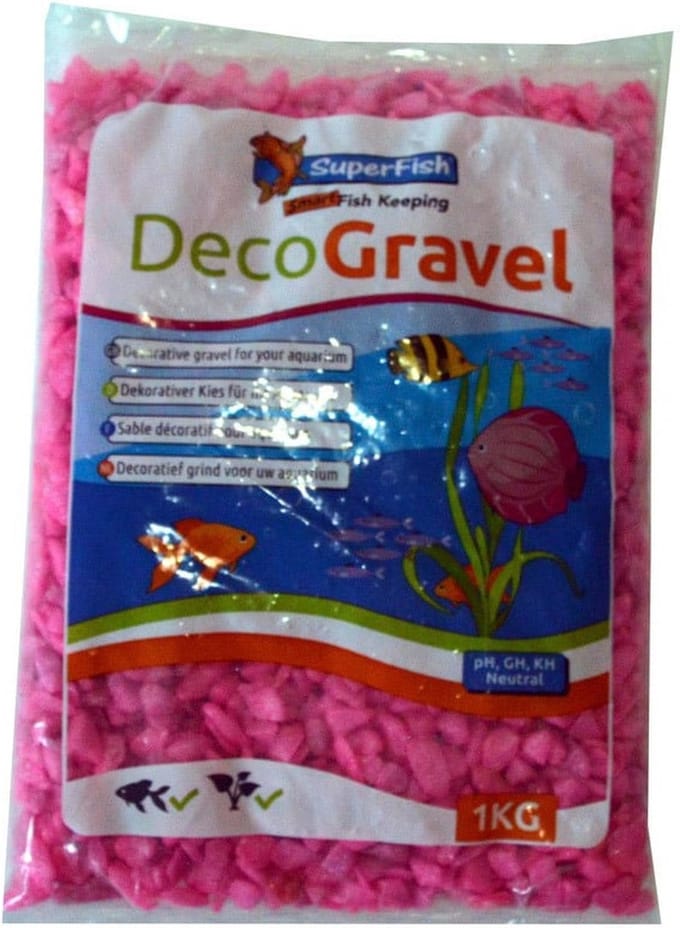 SuperFish - Superfish deco grind neon rose 1 kg