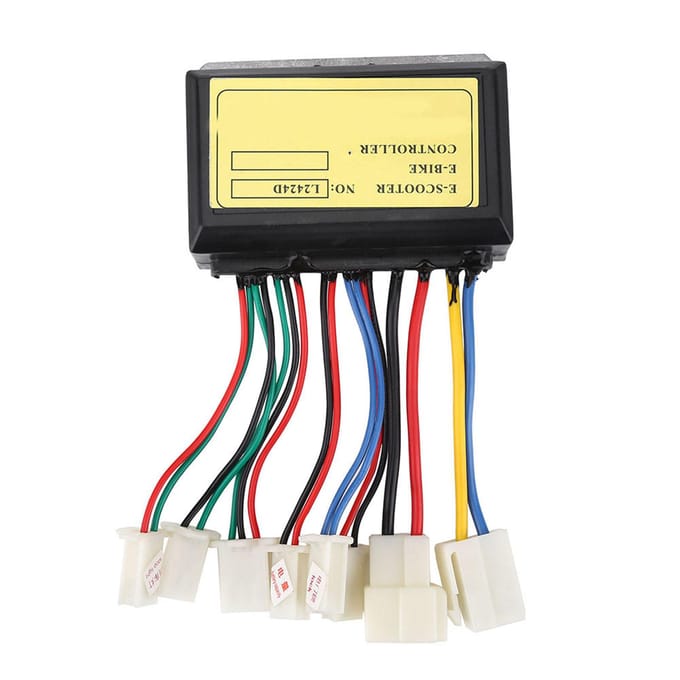 24V 250W Electrombile Scooter Controller voor Elektrische Fiets Accessoires black