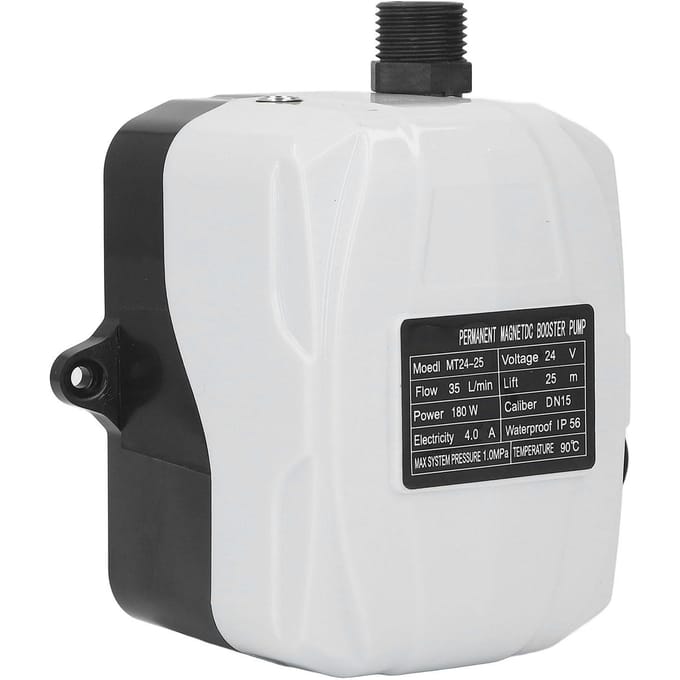 Pompe d'appoint Pression d'eau Haute élévation 180W pour Évier de Cuisine Douche CC24V