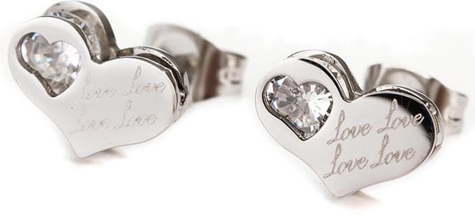 Montebello Oorbellen Nadea - 316L Staal - - Hart - 7 x 11 mm
