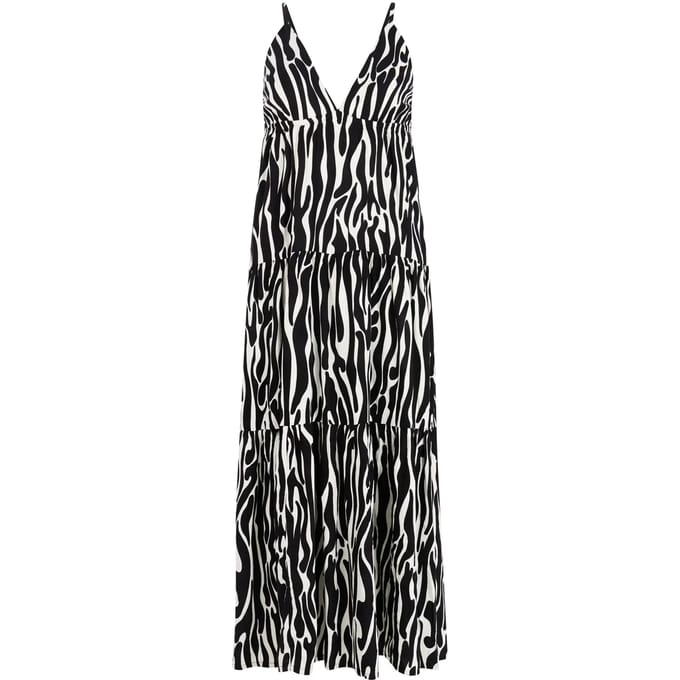 Protest PRTCila - Maxi-jurk Dames - Normale pasvorm - Lange lengte - Wit