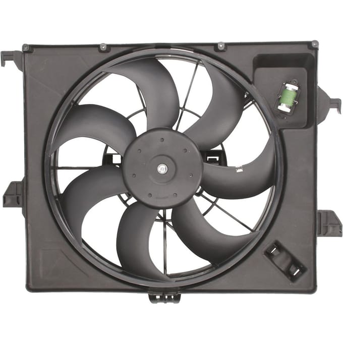 Koelventilatorwiel, motorkoeling NISSENS 85898
