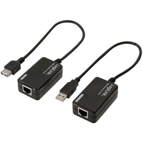LogiLink UA0021D Extender (verlenging) USB-A 1.1 Via netwerkkabel RJ45 60 m