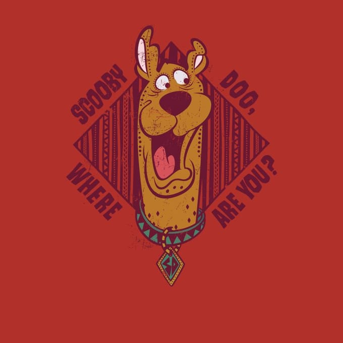 Scooby Doo Where Are You? Men's T-Shirt - Red - L