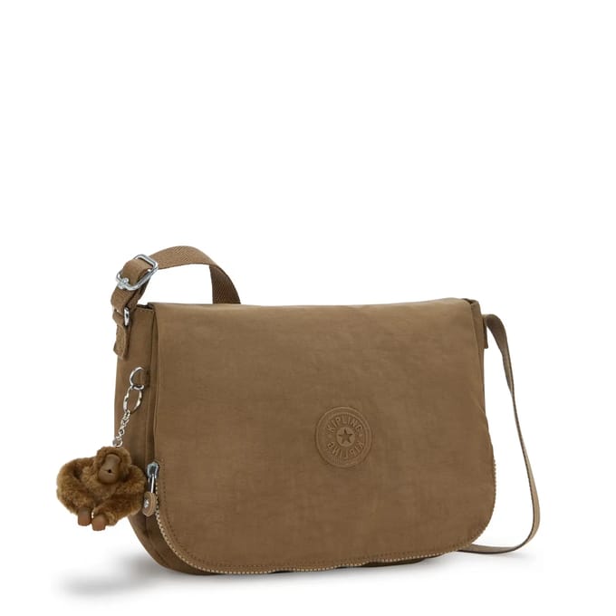 Kipling Basic Earthbeat Crossbody tas 30 cm - Dames - smooth khaki