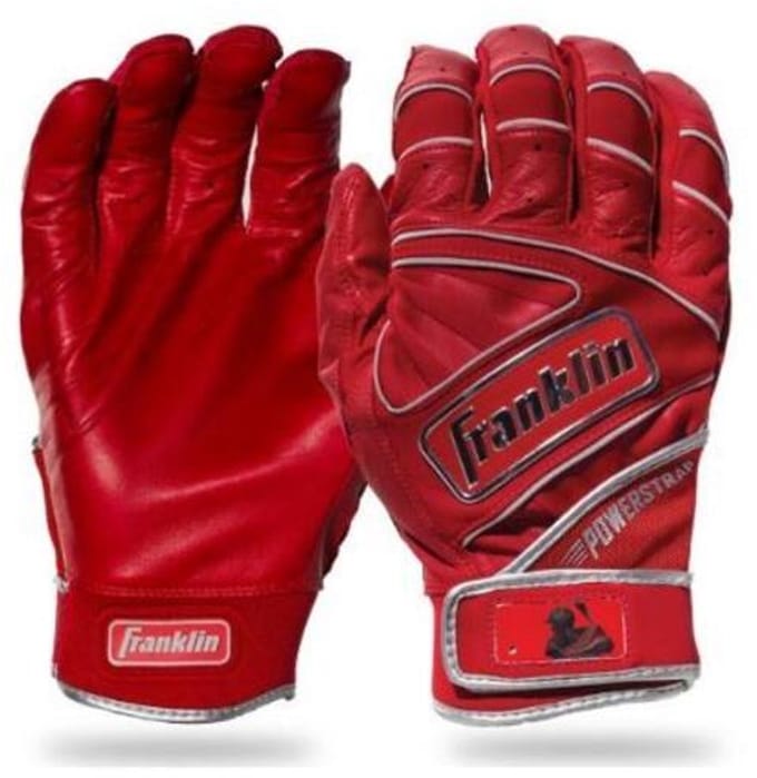 Franklin Honkbal/Softbal Slaghandschoenen Volwassenen| Maat XXL Kleur Red