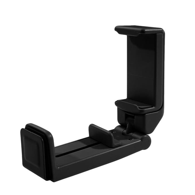 Support de téléphone universel pour avion, support mains libres pour plateau de bureau, format de poche, accessoire de voyage indispensable noir